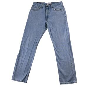 Y2K Levi Strauss Regular‎ Fit Men's Jeans Size 33 X 32 Blue Light wash